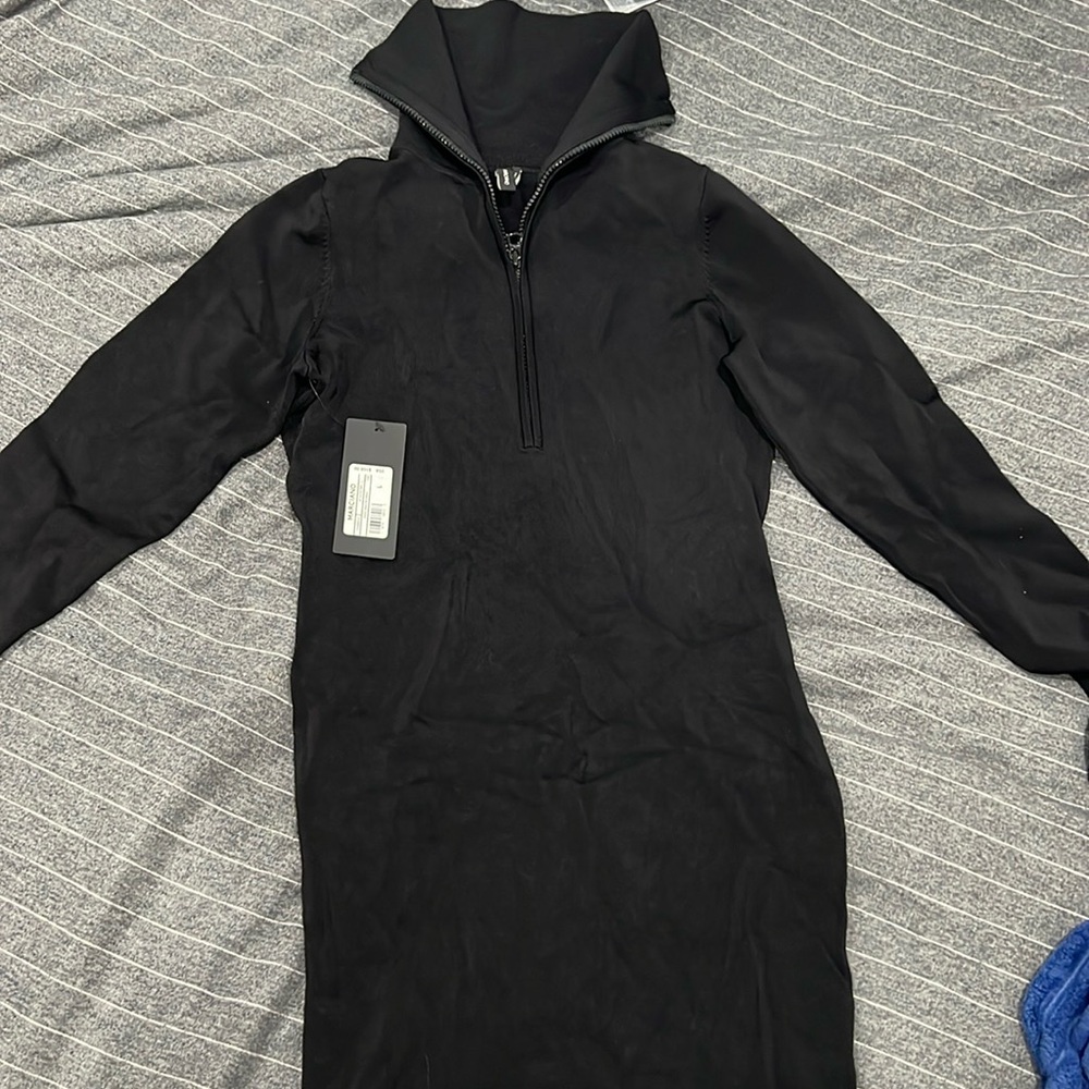 Black Mid Maxi